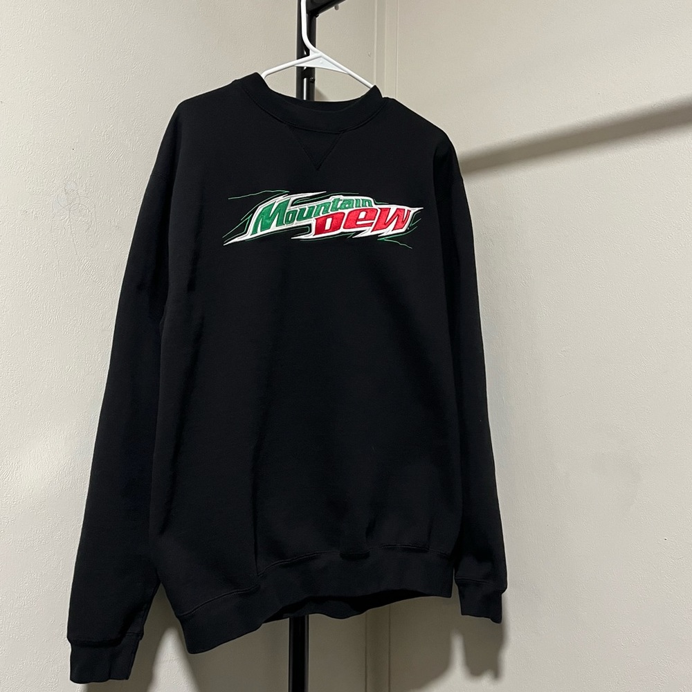 vintage holloway mountain dew crewneck